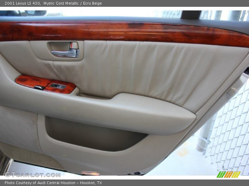 Mystic Gold Metallic / Ecru Beige 2001 Lexus LS 430