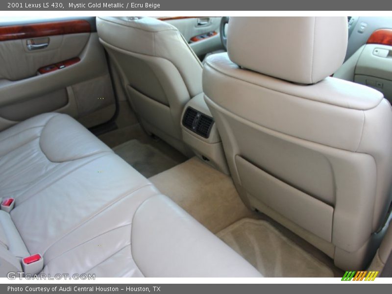 Mystic Gold Metallic / Ecru Beige 2001 Lexus LS 430