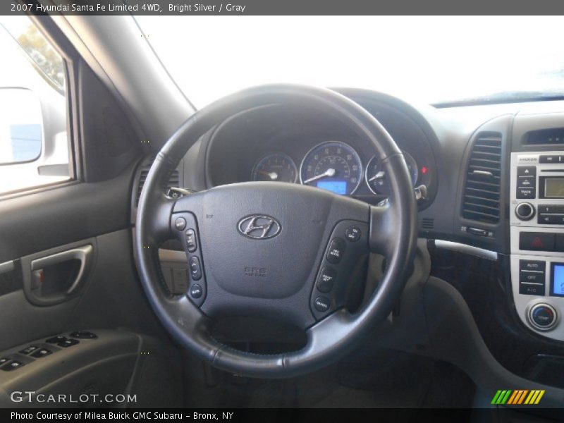 Bright Silver / Gray 2007 Hyundai Santa Fe Limited 4WD
