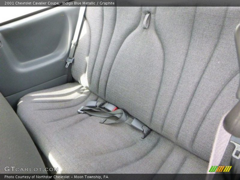 Indigo Blue Metallic / Graphite 2001 Chevrolet Cavalier Coupe