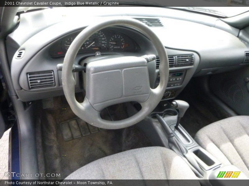  2001 Cavalier Coupe Graphite Interior
