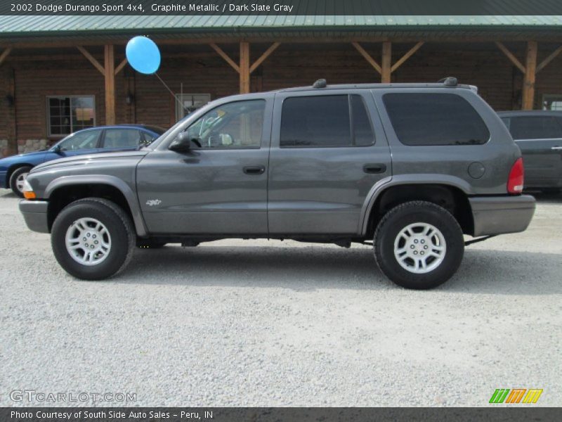 Graphite Metallic / Dark Slate Gray 2002 Dodge Durango Sport 4x4