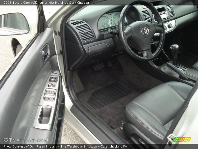 Lunar Mist Metallic / Dark Charcoal 2003 Toyota Camry SE