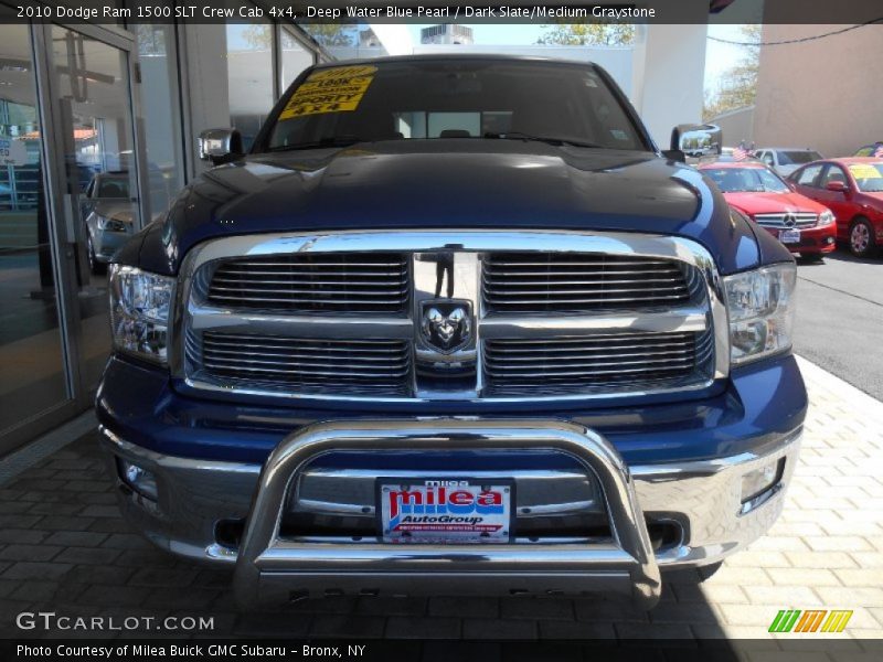 Deep Water Blue Pearl / Dark Slate/Medium Graystone 2010 Dodge Ram 1500 SLT Crew Cab 4x4