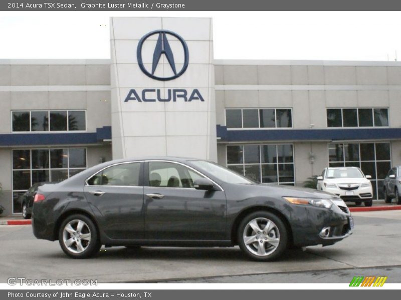 Graphite Luster Metallic / Graystone 2014 Acura TSX Sedan