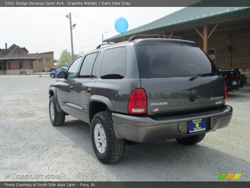 Graphite Metallic / Dark Slate Gray 2002 Dodge Durango Sport 4x4