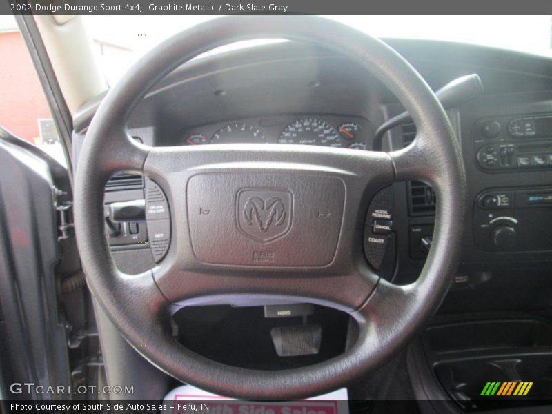 Graphite Metallic / Dark Slate Gray 2002 Dodge Durango Sport 4x4