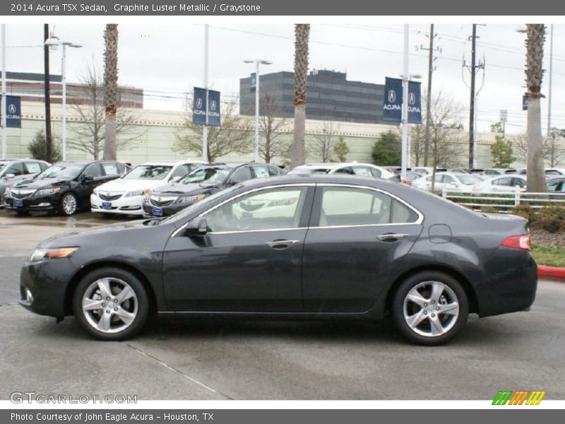 Graphite Luster Metallic / Graystone 2014 Acura TSX Sedan