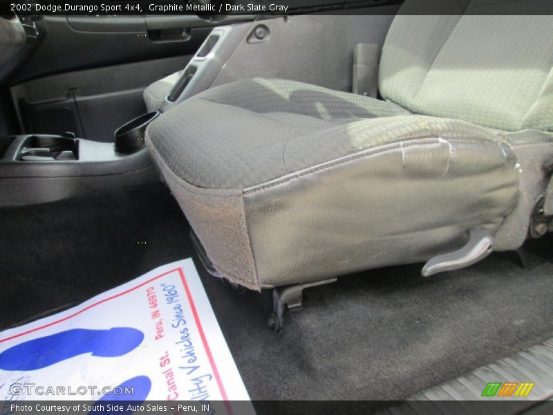 Graphite Metallic / Dark Slate Gray 2002 Dodge Durango Sport 4x4
