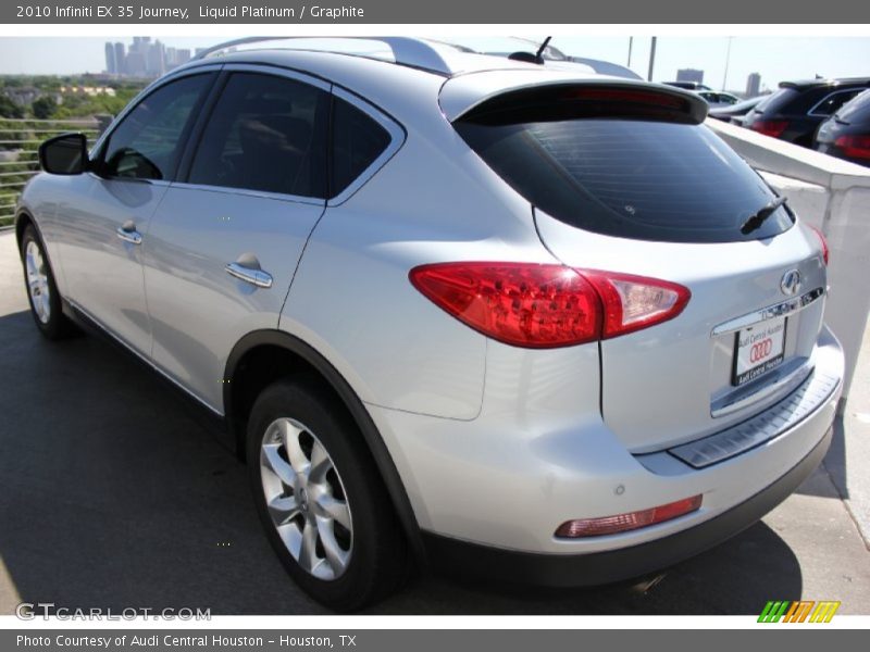 Liquid Platinum / Graphite 2010 Infiniti EX 35 Journey