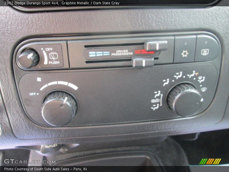 Graphite Metallic / Dark Slate Gray 2002 Dodge Durango Sport 4x4