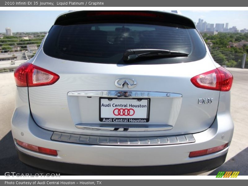 Liquid Platinum / Graphite 2010 Infiniti EX 35 Journey