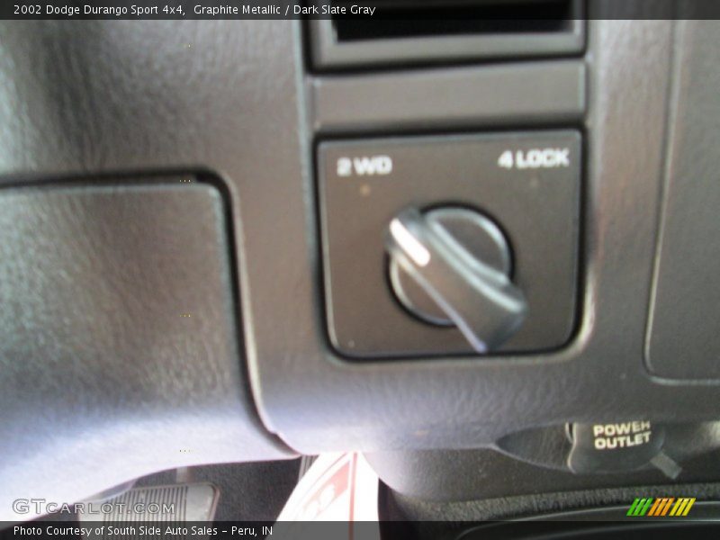 Graphite Metallic / Dark Slate Gray 2002 Dodge Durango Sport 4x4