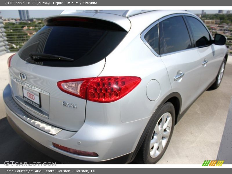 Liquid Platinum / Graphite 2010 Infiniti EX 35 Journey