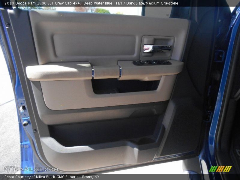 Deep Water Blue Pearl / Dark Slate/Medium Graystone 2010 Dodge Ram 1500 SLT Crew Cab 4x4
