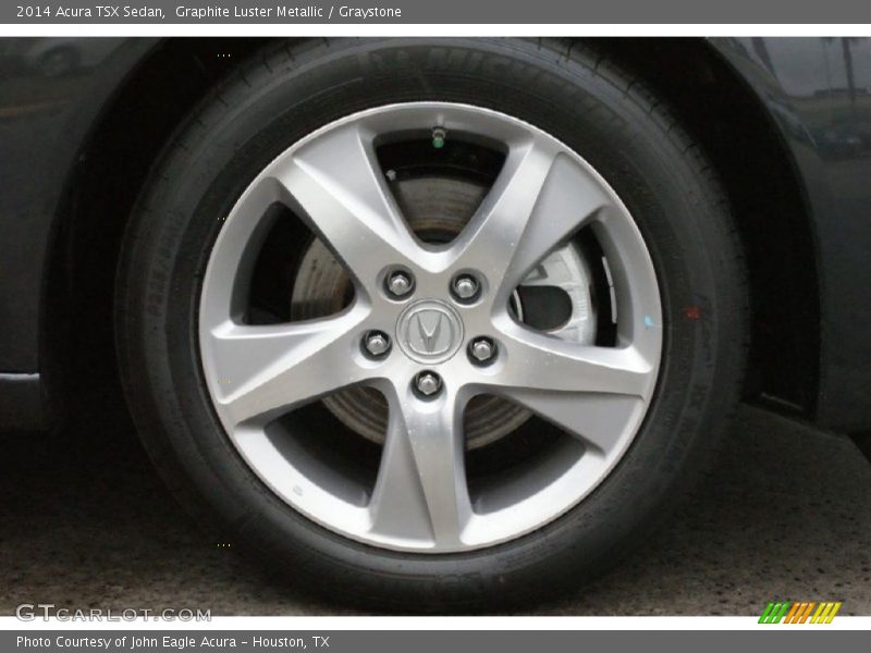 Graphite Luster Metallic / Graystone 2014 Acura TSX Sedan