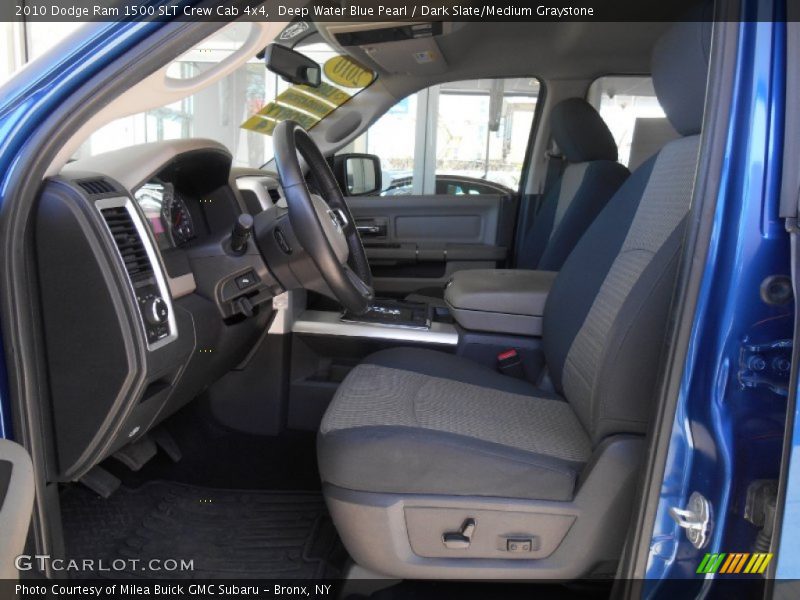 Deep Water Blue Pearl / Dark Slate/Medium Graystone 2010 Dodge Ram 1500 SLT Crew Cab 4x4