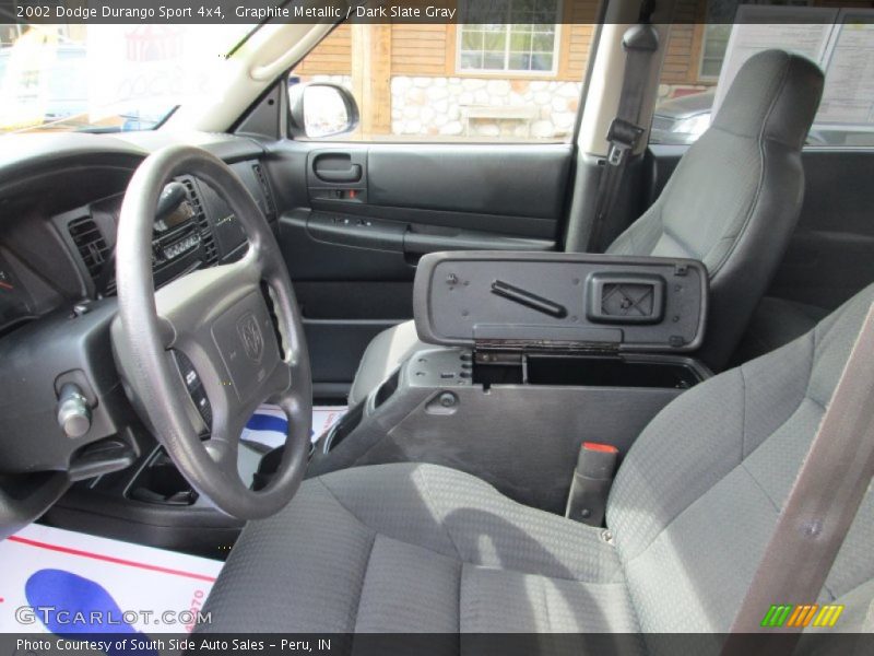 Graphite Metallic / Dark Slate Gray 2002 Dodge Durango Sport 4x4