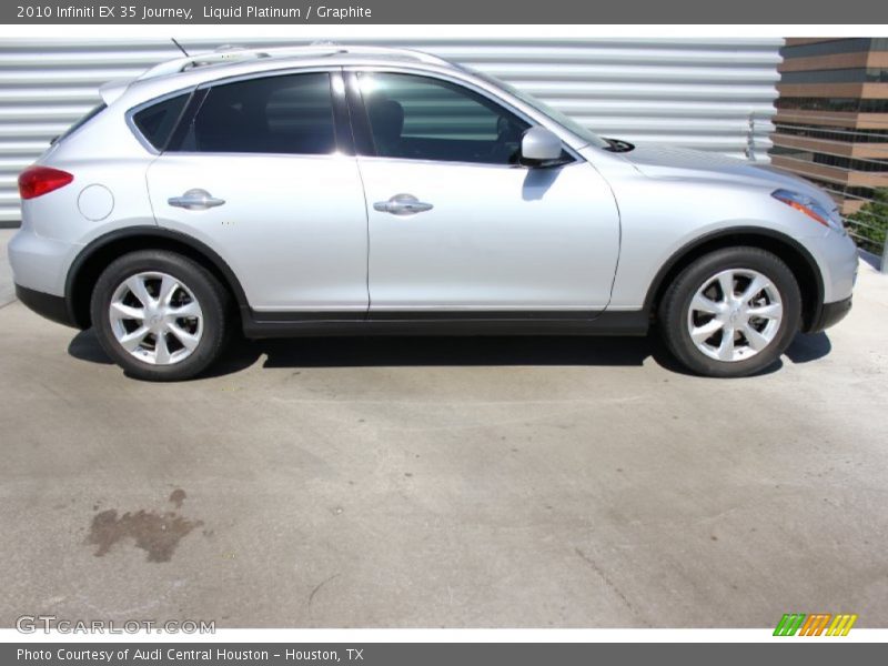 Liquid Platinum / Graphite 2010 Infiniti EX 35 Journey