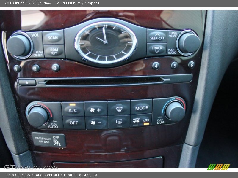 Liquid Platinum / Graphite 2010 Infiniti EX 35 Journey