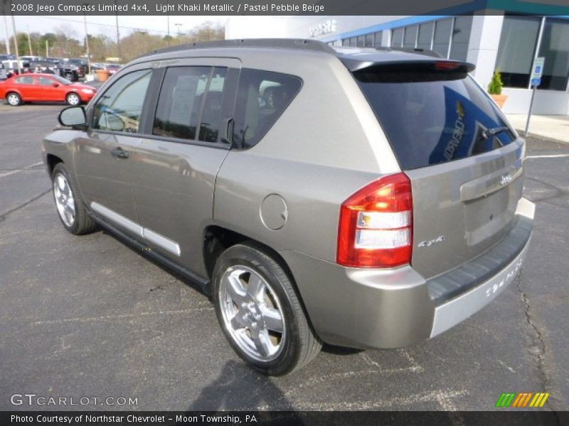 Light Khaki Metallic / Pastel Pebble Beige 2008 Jeep Compass Limited 4x4