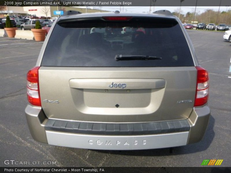 Light Khaki Metallic / Pastel Pebble Beige 2008 Jeep Compass Limited 4x4