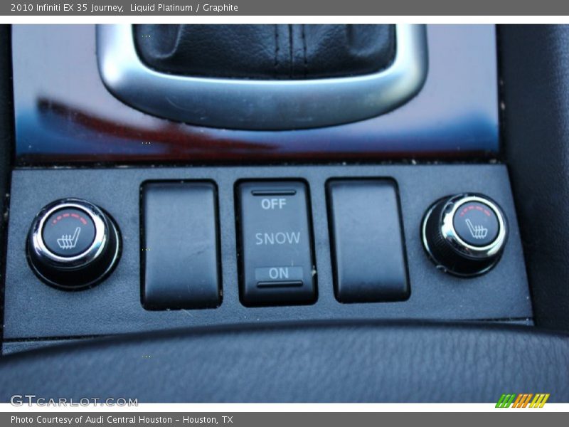 Liquid Platinum / Graphite 2010 Infiniti EX 35 Journey