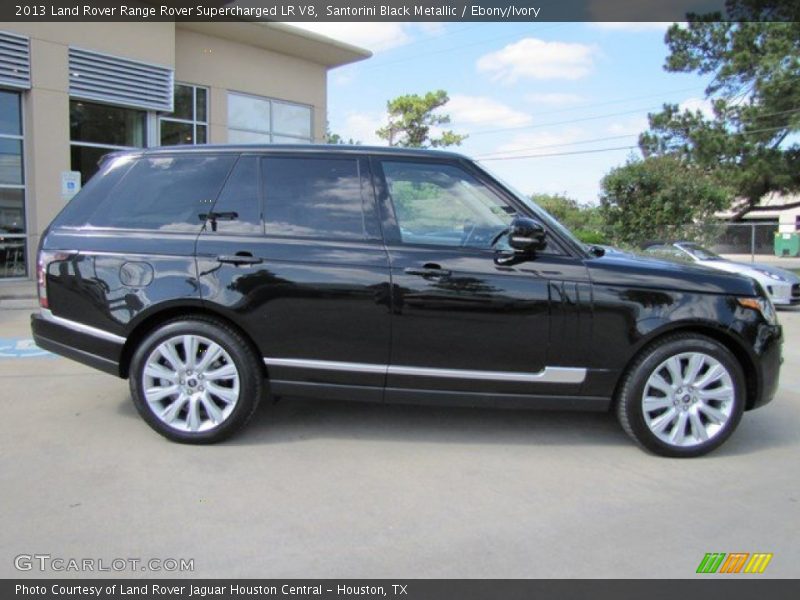 Santorini Black Metallic / Ebony/Ivory 2013 Land Rover Range Rover Supercharged LR V8