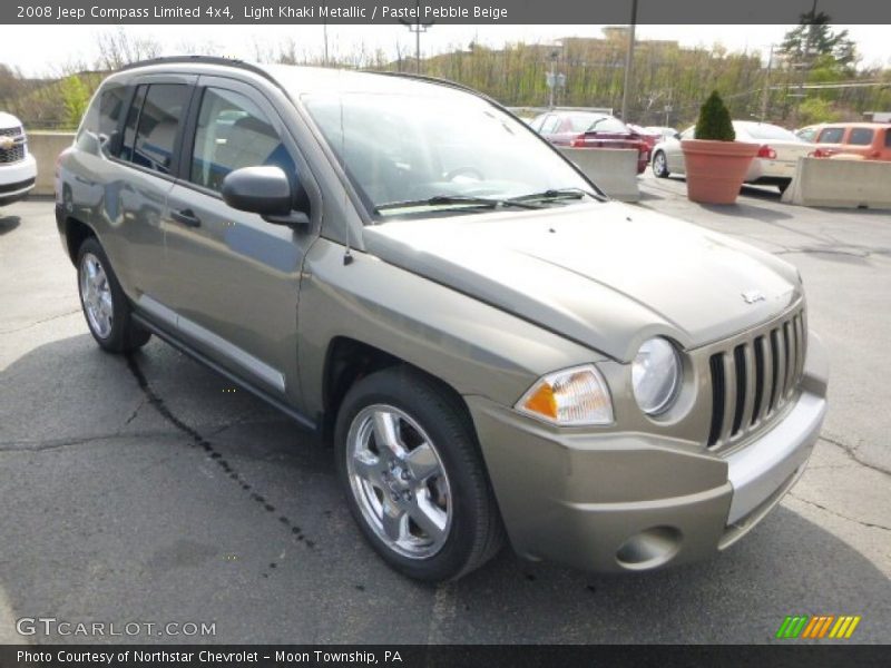Light Khaki Metallic / Pastel Pebble Beige 2008 Jeep Compass Limited 4x4