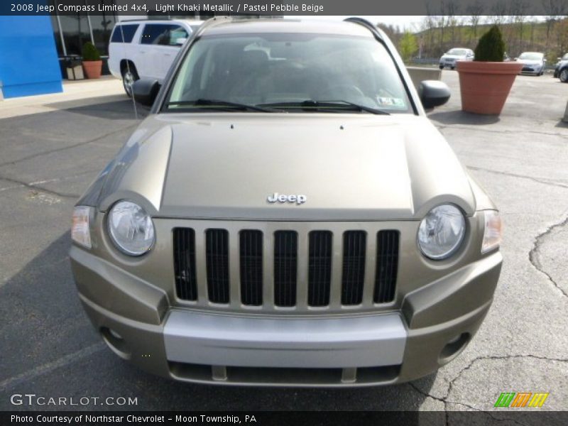 Light Khaki Metallic / Pastel Pebble Beige 2008 Jeep Compass Limited 4x4