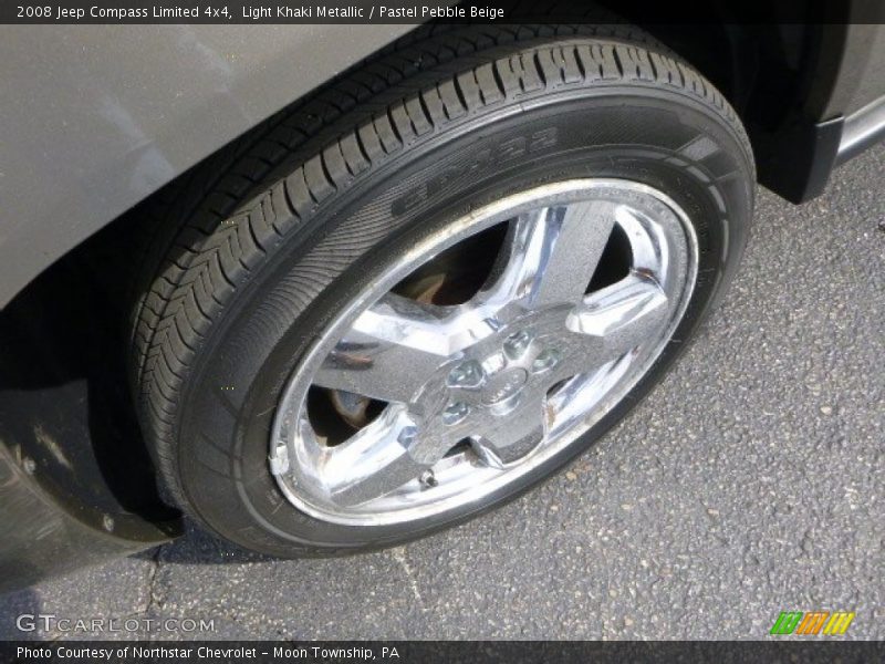 Light Khaki Metallic / Pastel Pebble Beige 2008 Jeep Compass Limited 4x4