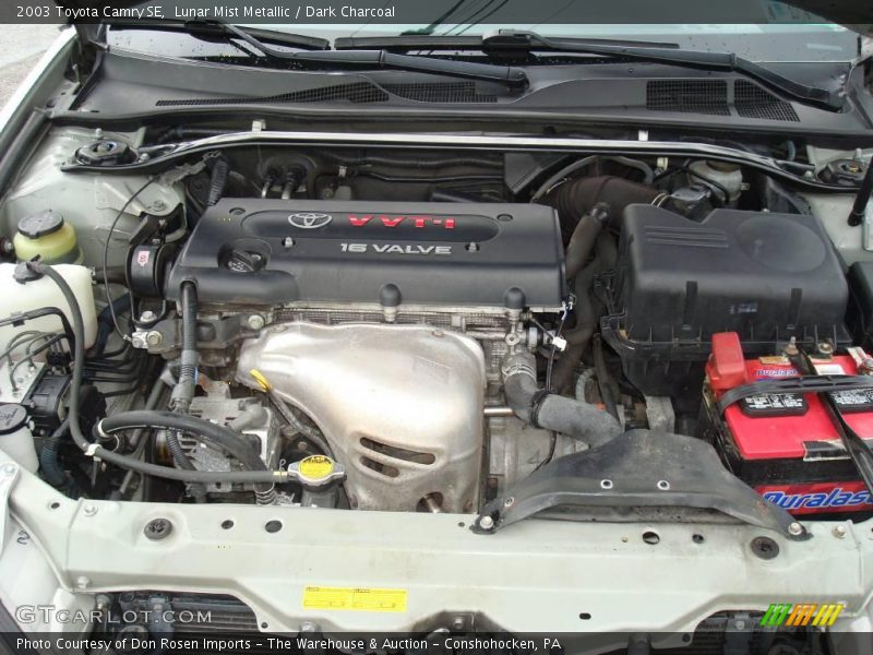 Lunar Mist Metallic / Dark Charcoal 2003 Toyota Camry SE