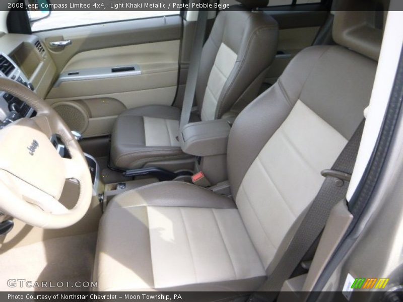 Light Khaki Metallic / Pastel Pebble Beige 2008 Jeep Compass Limited 4x4