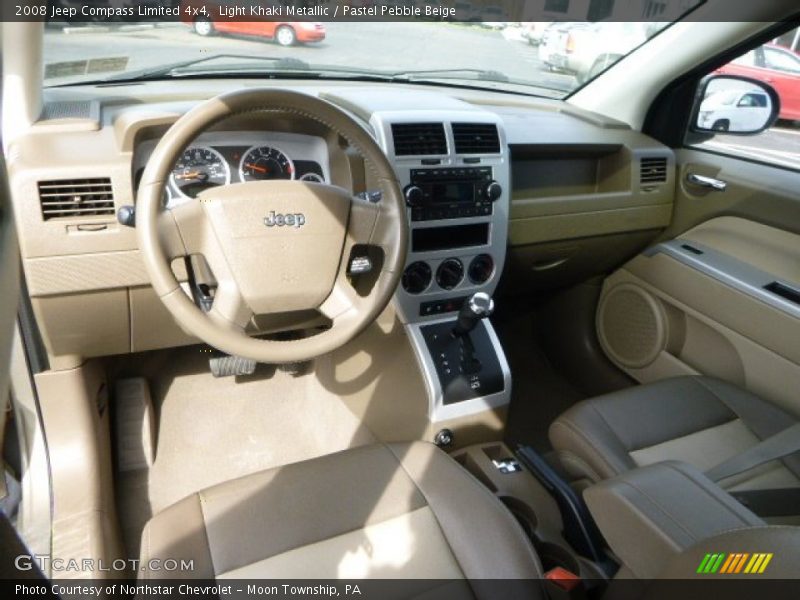 Light Khaki Metallic / Pastel Pebble Beige 2008 Jeep Compass Limited 4x4