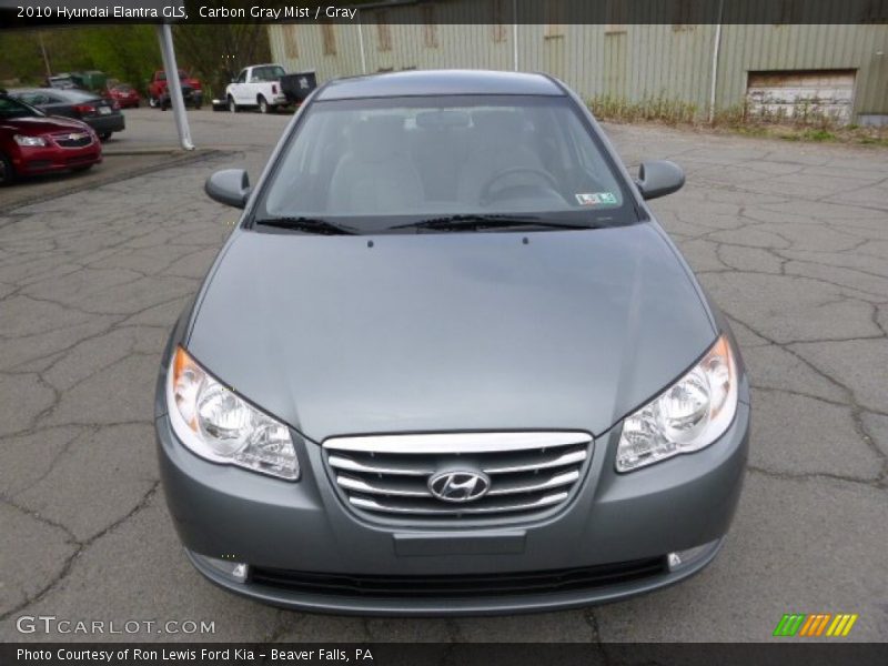 Carbon Gray Mist / Gray 2010 Hyundai Elantra GLS