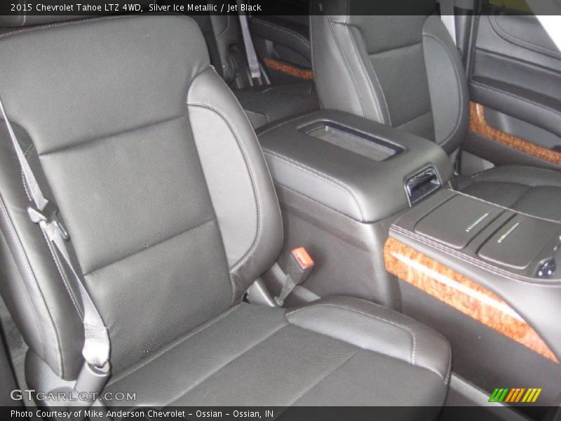 Silver Ice Metallic / Jet Black 2015 Chevrolet Tahoe LTZ 4WD