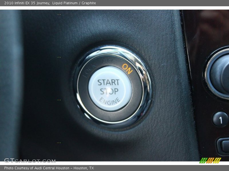 Liquid Platinum / Graphite 2010 Infiniti EX 35 Journey