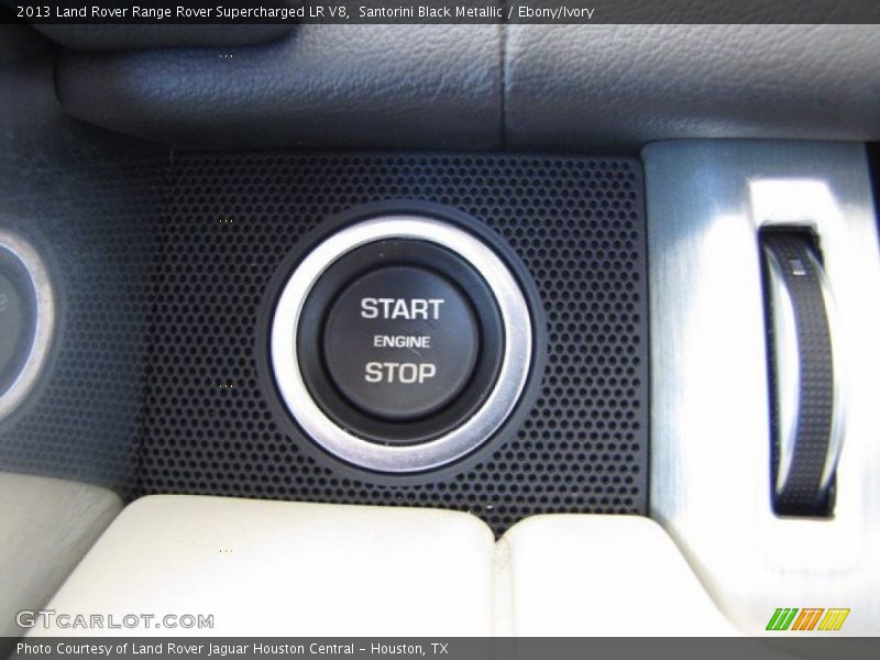 Santorini Black Metallic / Ebony/Ivory 2013 Land Rover Range Rover Supercharged LR V8