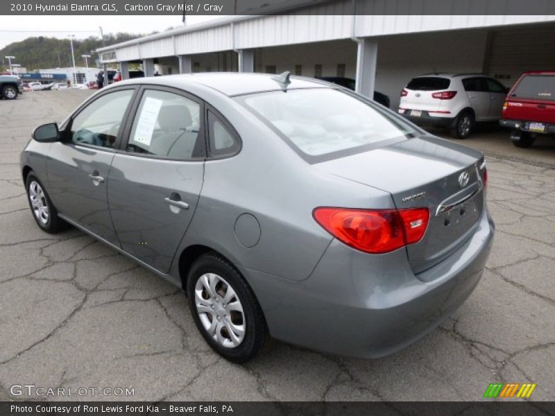 Carbon Gray Mist / Gray 2010 Hyundai Elantra GLS