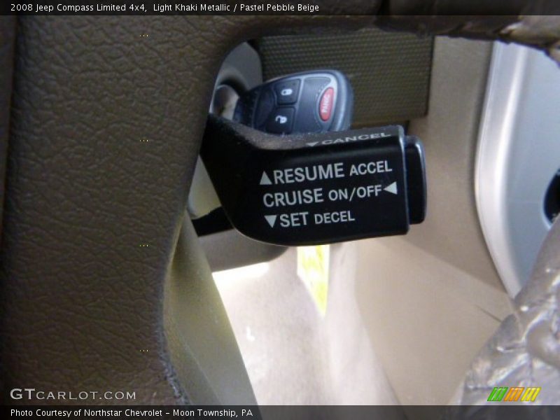 Light Khaki Metallic / Pastel Pebble Beige 2008 Jeep Compass Limited 4x4