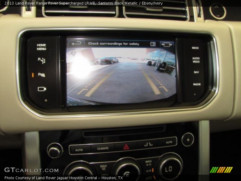 Santorini Black Metallic / Ebony/Ivory 2013 Land Rover Range Rover Supercharged LR V8