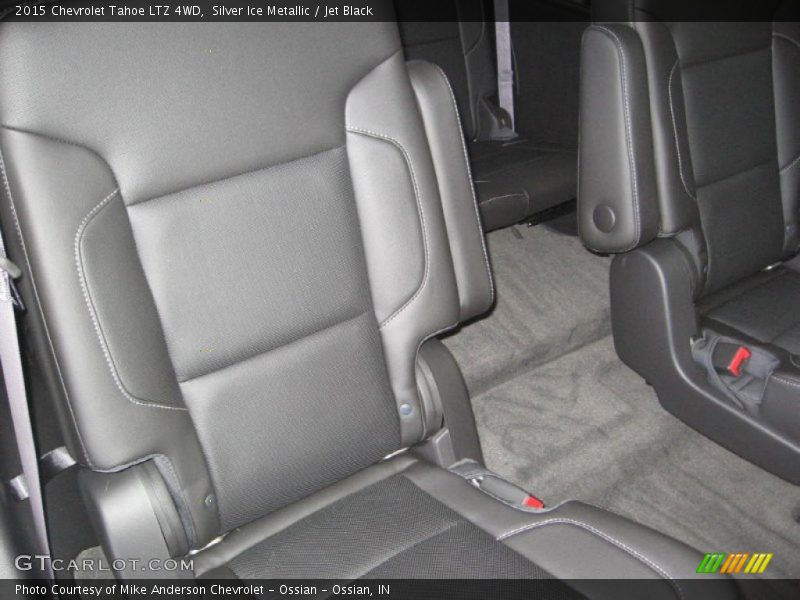 Silver Ice Metallic / Jet Black 2015 Chevrolet Tahoe LTZ 4WD