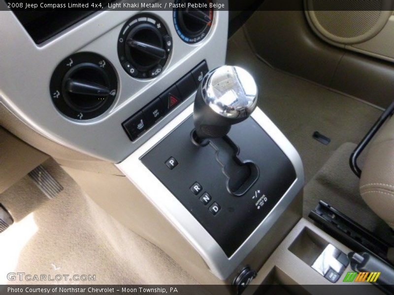 Light Khaki Metallic / Pastel Pebble Beige 2008 Jeep Compass Limited 4x4