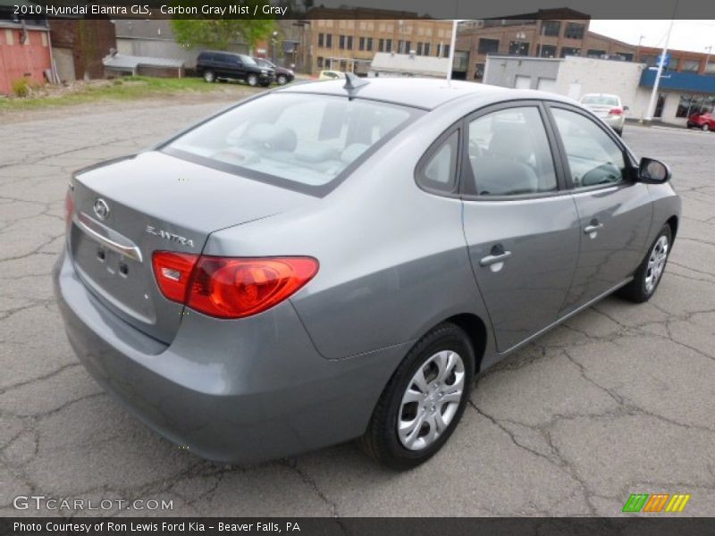 Carbon Gray Mist / Gray 2010 Hyundai Elantra GLS