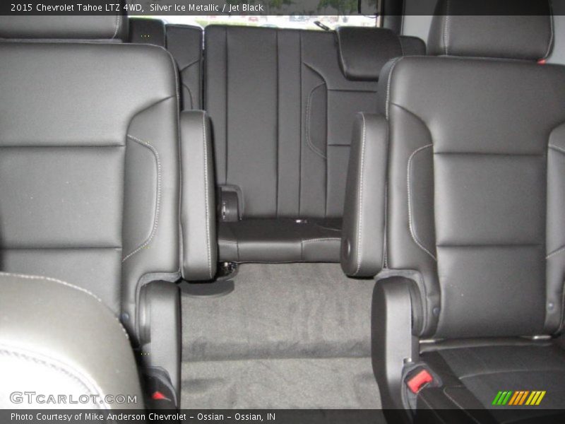 Silver Ice Metallic / Jet Black 2015 Chevrolet Tahoe LTZ 4WD