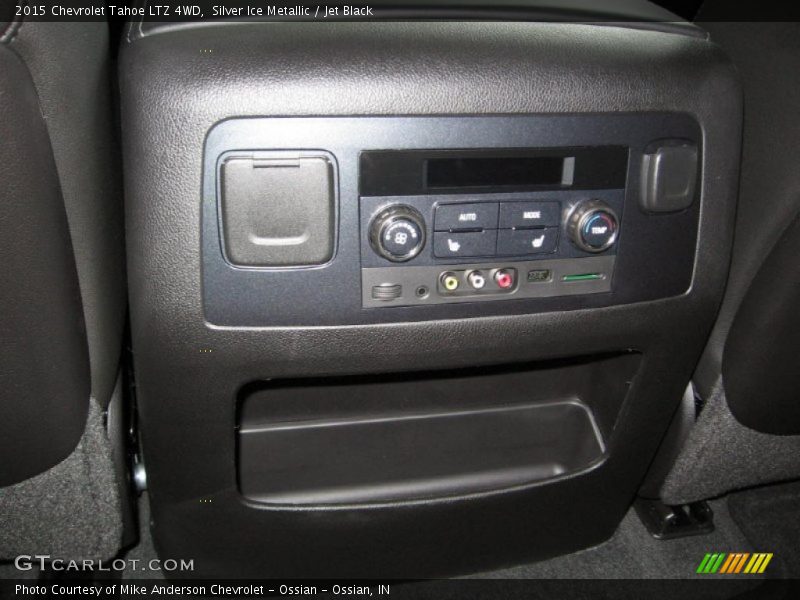 Silver Ice Metallic / Jet Black 2015 Chevrolet Tahoe LTZ 4WD