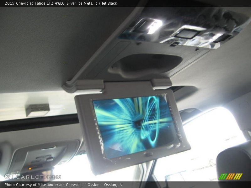 Silver Ice Metallic / Jet Black 2015 Chevrolet Tahoe LTZ 4WD