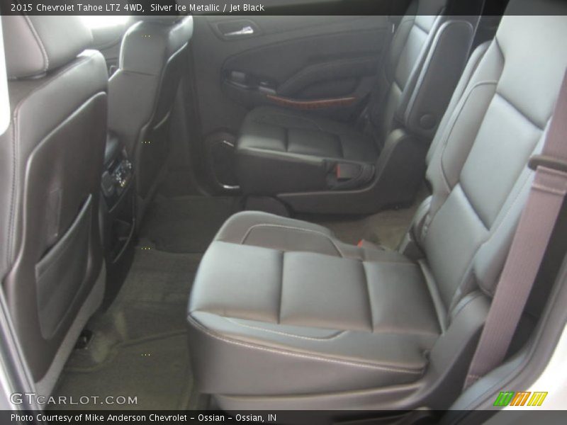 Silver Ice Metallic / Jet Black 2015 Chevrolet Tahoe LTZ 4WD