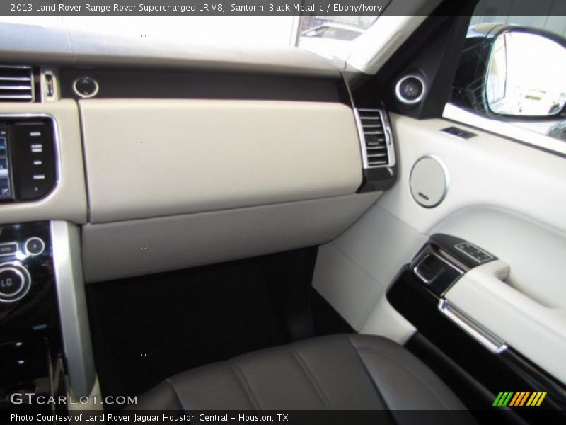 Santorini Black Metallic / Ebony/Ivory 2013 Land Rover Range Rover Supercharged LR V8