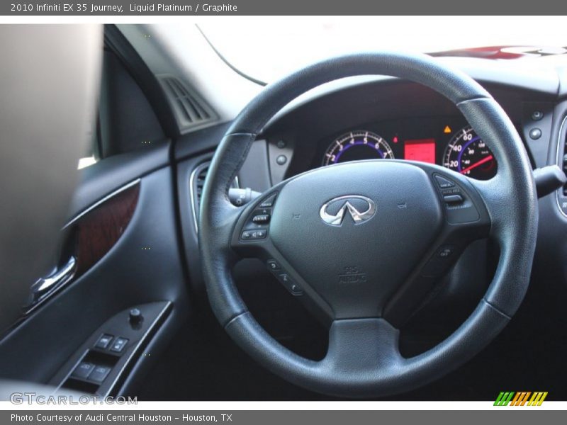 Liquid Platinum / Graphite 2010 Infiniti EX 35 Journey